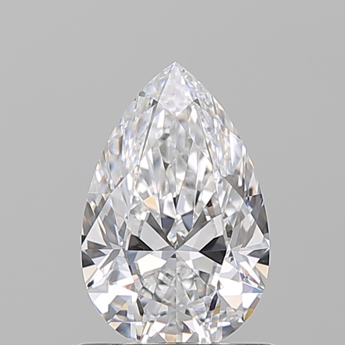 1.01 Carat D-VS2 Ideal Pear Diamond Image 
