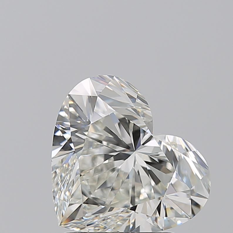 2.28 Carat I-VVS2 Ideal Heart Diamond Image 