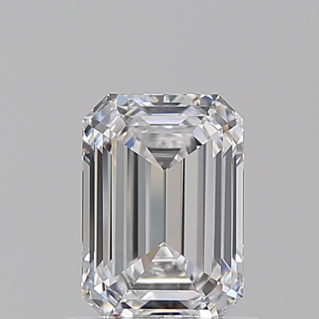 1.01 Carat D-VS1 Ideal Emerald Diamond Image 