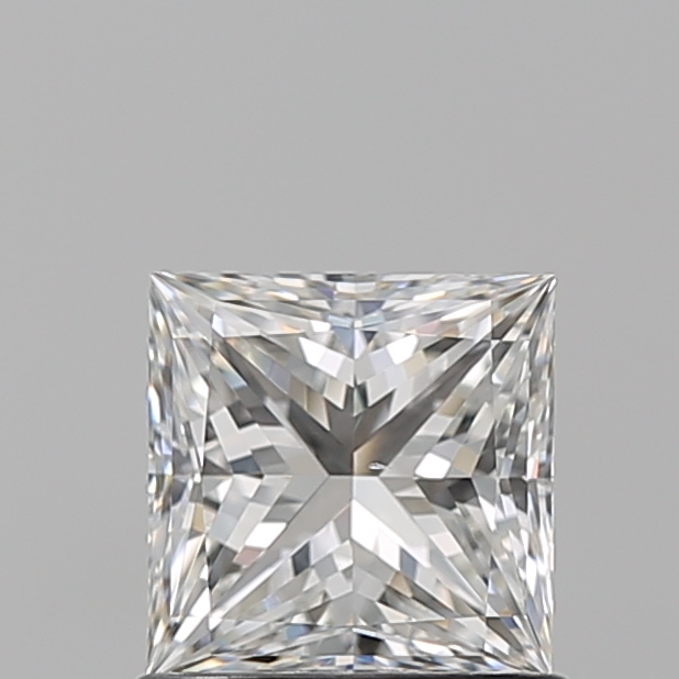 1.01 Carat H-VS2 Ideal Princess Diamond Image 